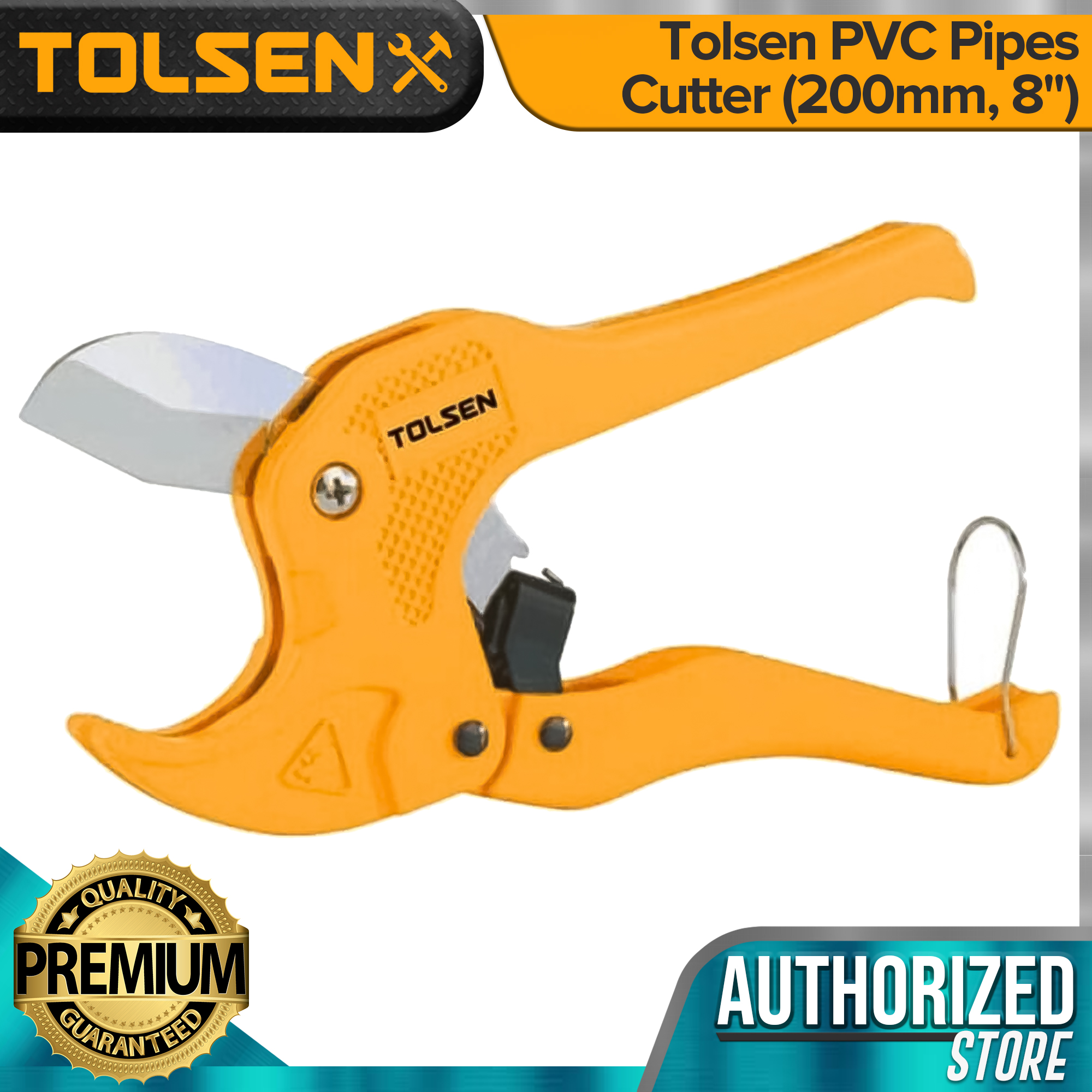 Tolsen PVC Pipes Cutter (200mm, 8") Aluminium Body 33100 Lazada PH