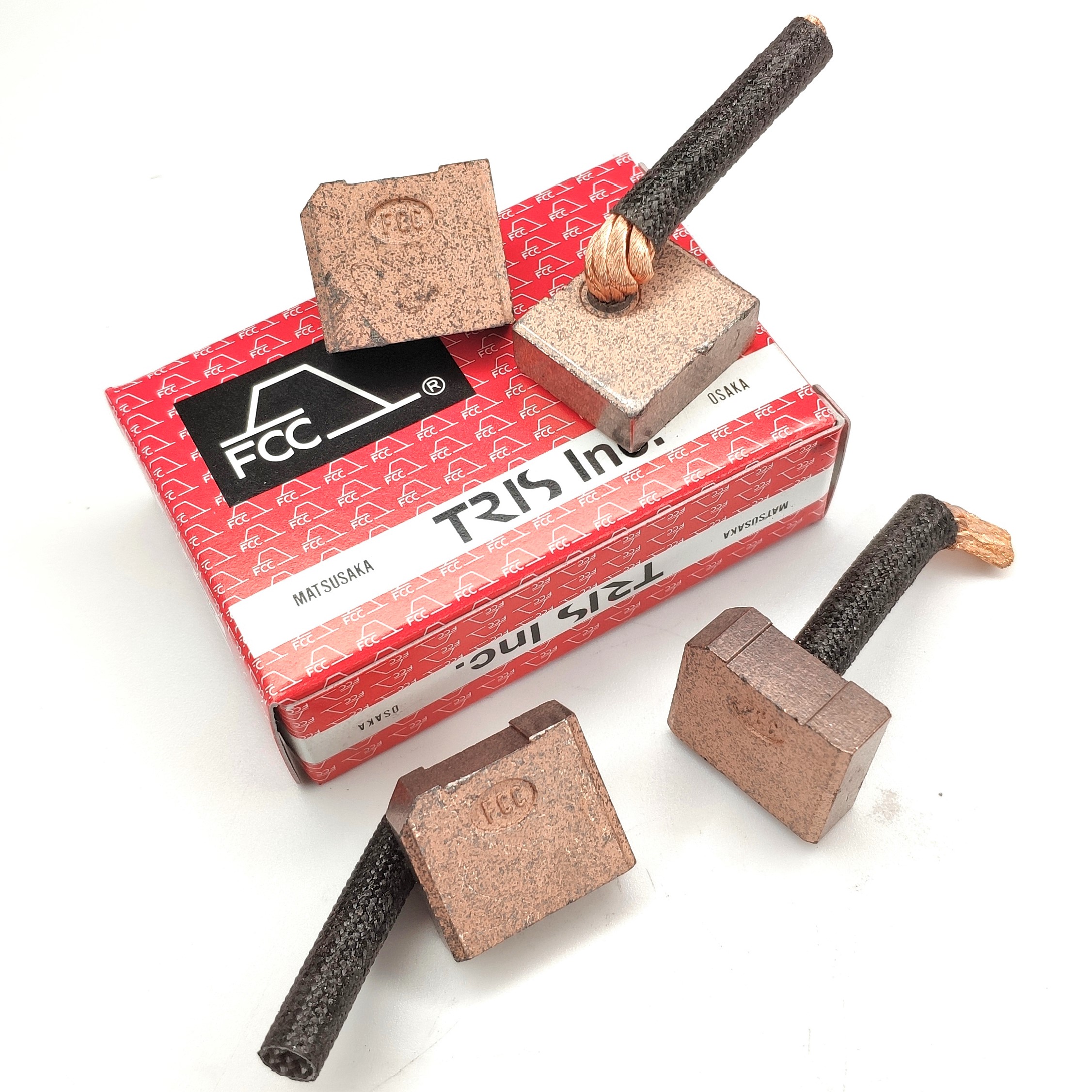 FCC Starter Carbon Brush Fits Isuzu 4JA1 Lazada PH