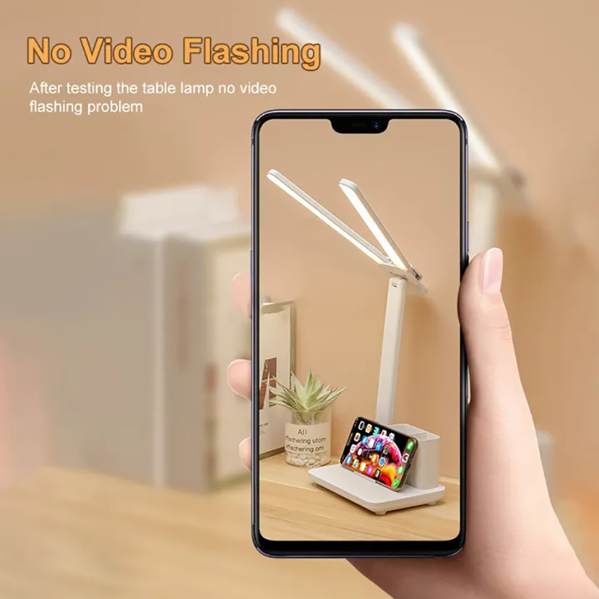 Vimite Led Desk Lamps USB Eye-Protection Table Lamp 3-speed Adjustable Folding Night light For Bedroom Bedside Reading