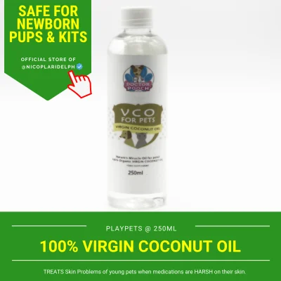 Playpets Virgin Coconut Oil (VCO) for pets (250ml)