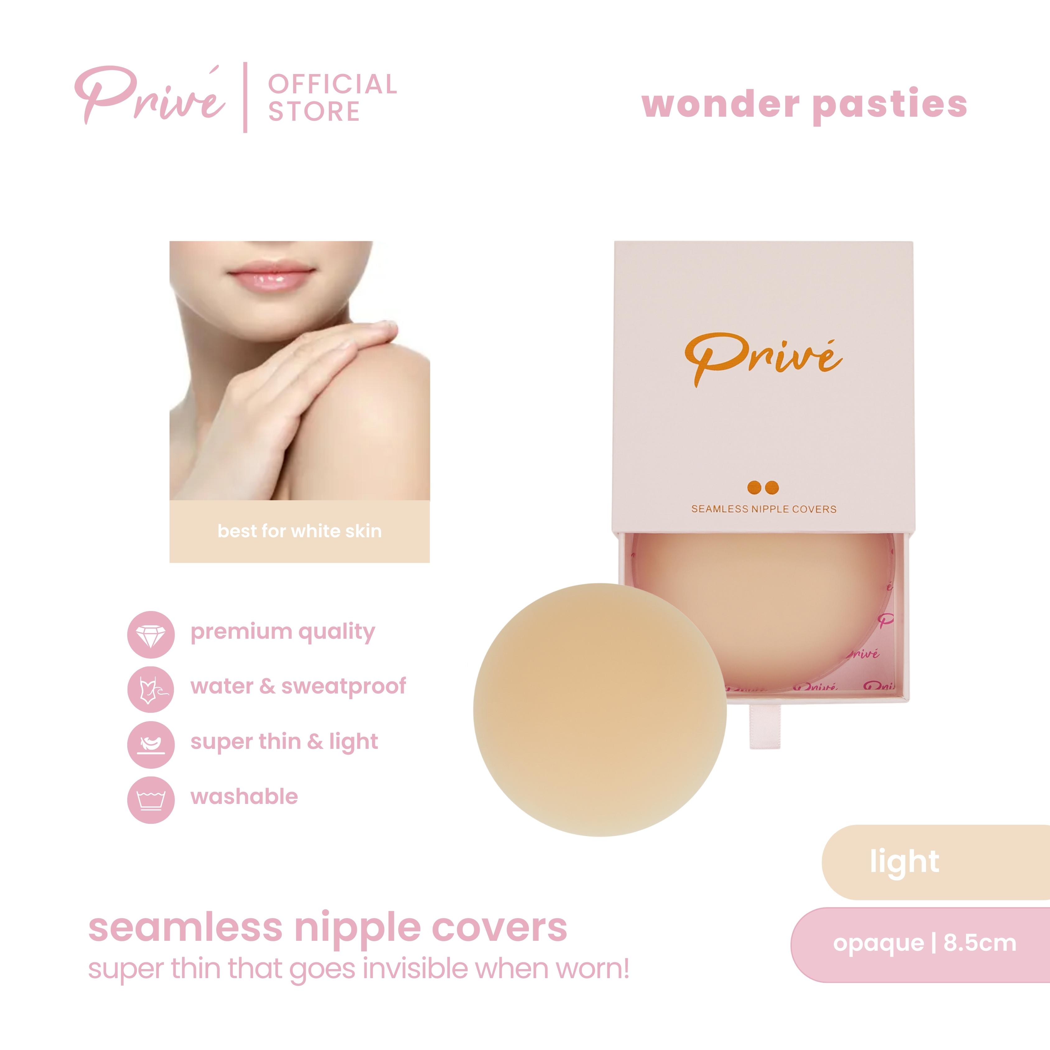 Privé Seamless Nipple Cover in Cream, LOBeauty