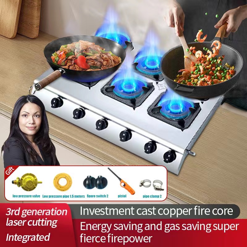 【1 year warranty】 gas stove shelf Double Burner Gas Stove on Sale gas