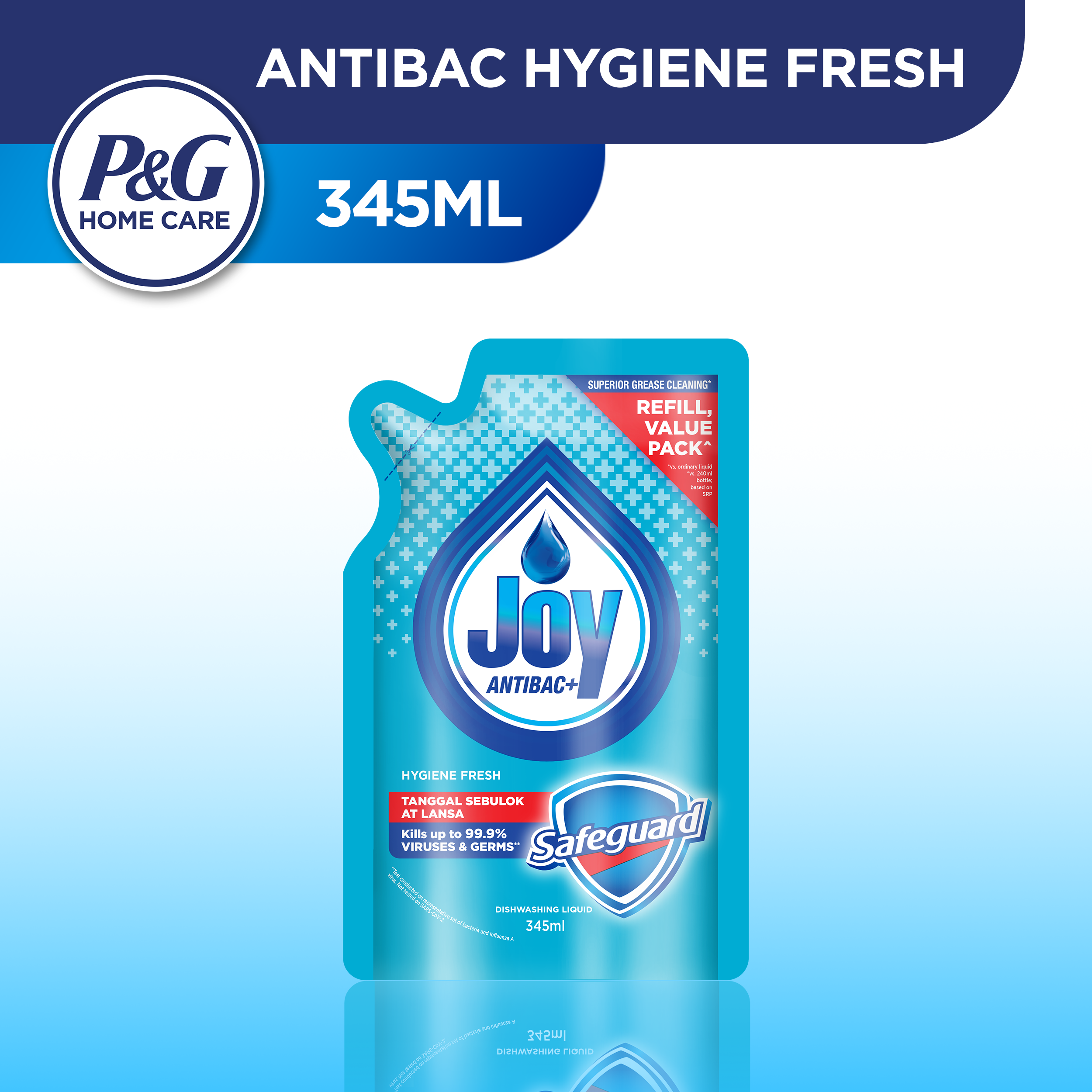 Joy Dishwashing Liquid Baby Antibac Hygiene Fresh Kalamansi Lemon 345ml ...