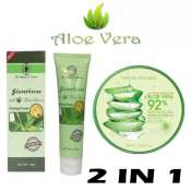Glutathione Peeling Cream + 92% Soothing Gel Aloe Vera