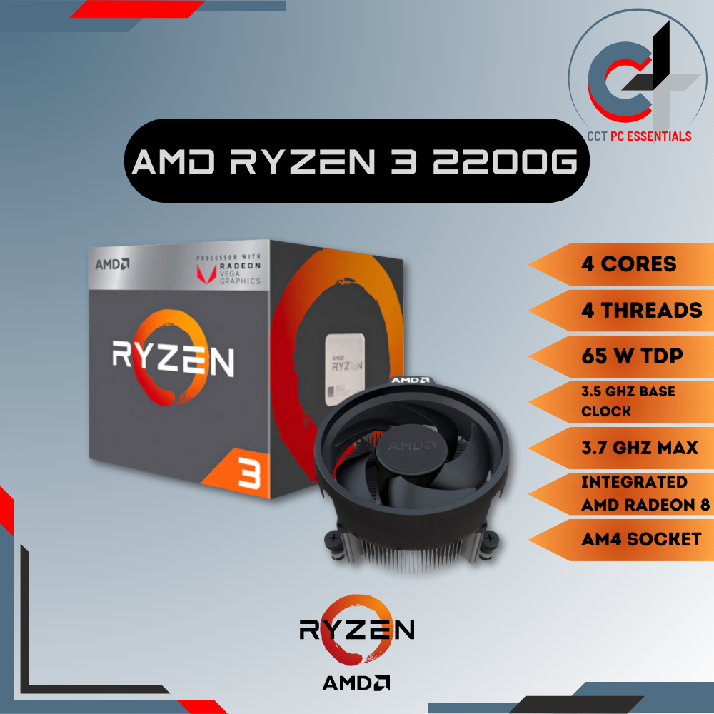 Raven Ridge 2200g Ryzen Raven Ridge Ryzen 2200g Details AMD