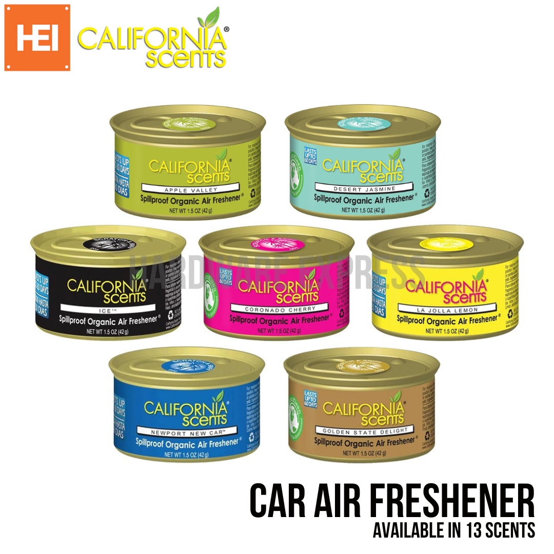 California Scents Car Air Freshener Spillproof Can Coronado Cherry