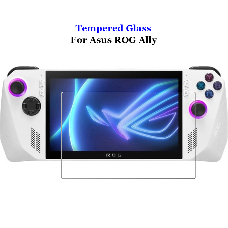 For Asus ROG Ally Clear Tempered Glass 9H 2.5D Premium Screen Protector Explosion-proof Film Toughened Guard