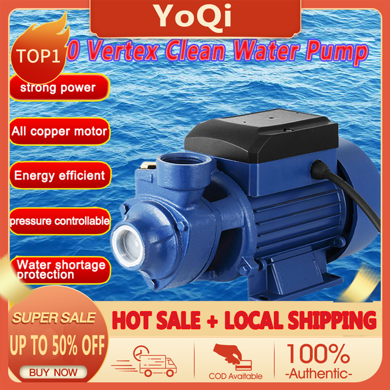 YoQi 220V 370W Heavy Duty Electric Water Pump 0.5HP Peripheral Booster