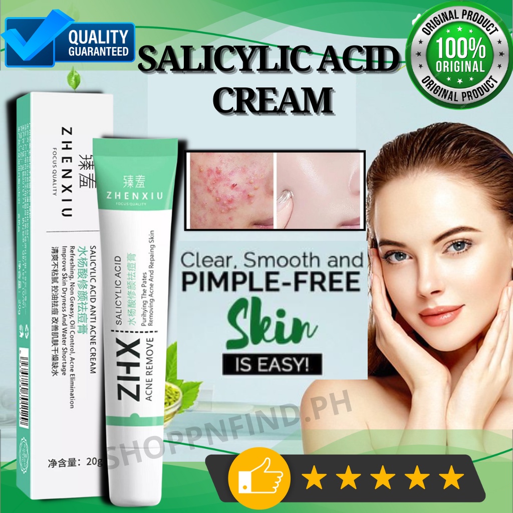 Ships immediately Zhenxiu Salicylic Acid Face Cream Anti Acne Repair ...