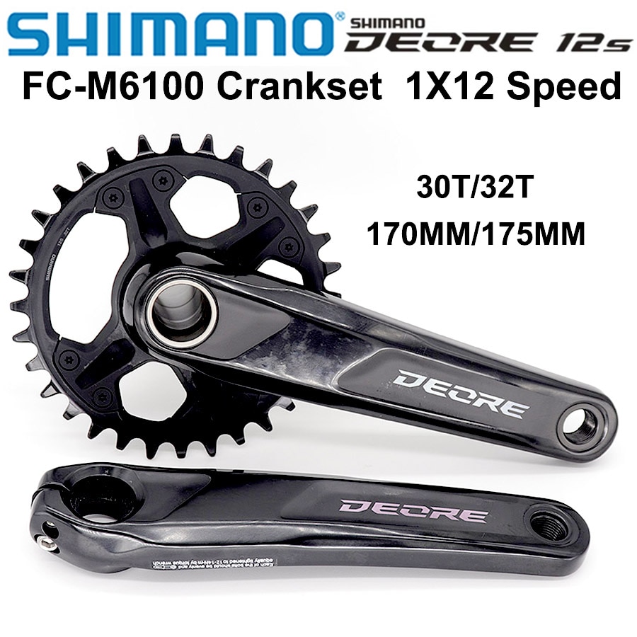 Shimano Deore Crankset FC M6100 32 Teeth 175mm Arm Length Lazada PH