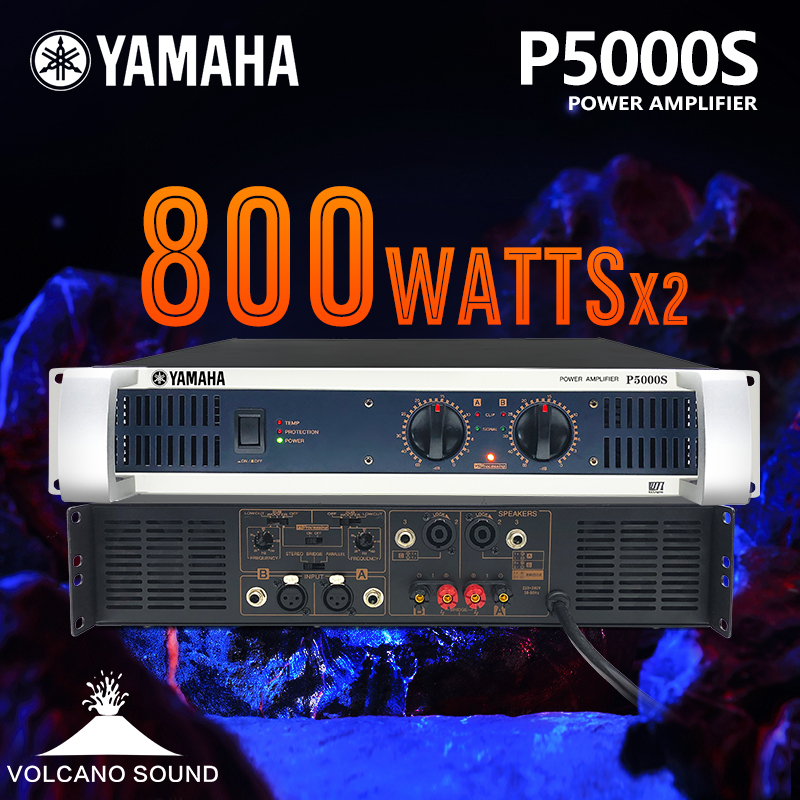 YAMAHA P5000S Audio power amplifier Two Channels 8 Ohm 800 Watts H