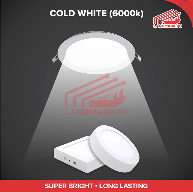 LANDMARK LED / Surface Mounted Panel Lights 6w, 12w, 18w, 24w / Round ...