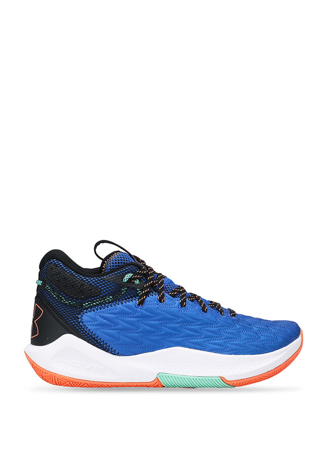 Under Armour UA Hovr Havoc 5 Clone Shoes (Unisex) - Versa Blue/White ...