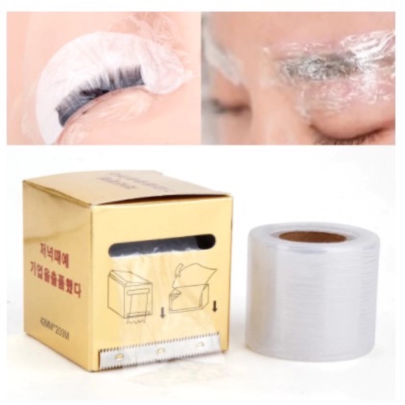 1 Box Of Transparent And Environmentally Plastic Wrap for Eyelashes