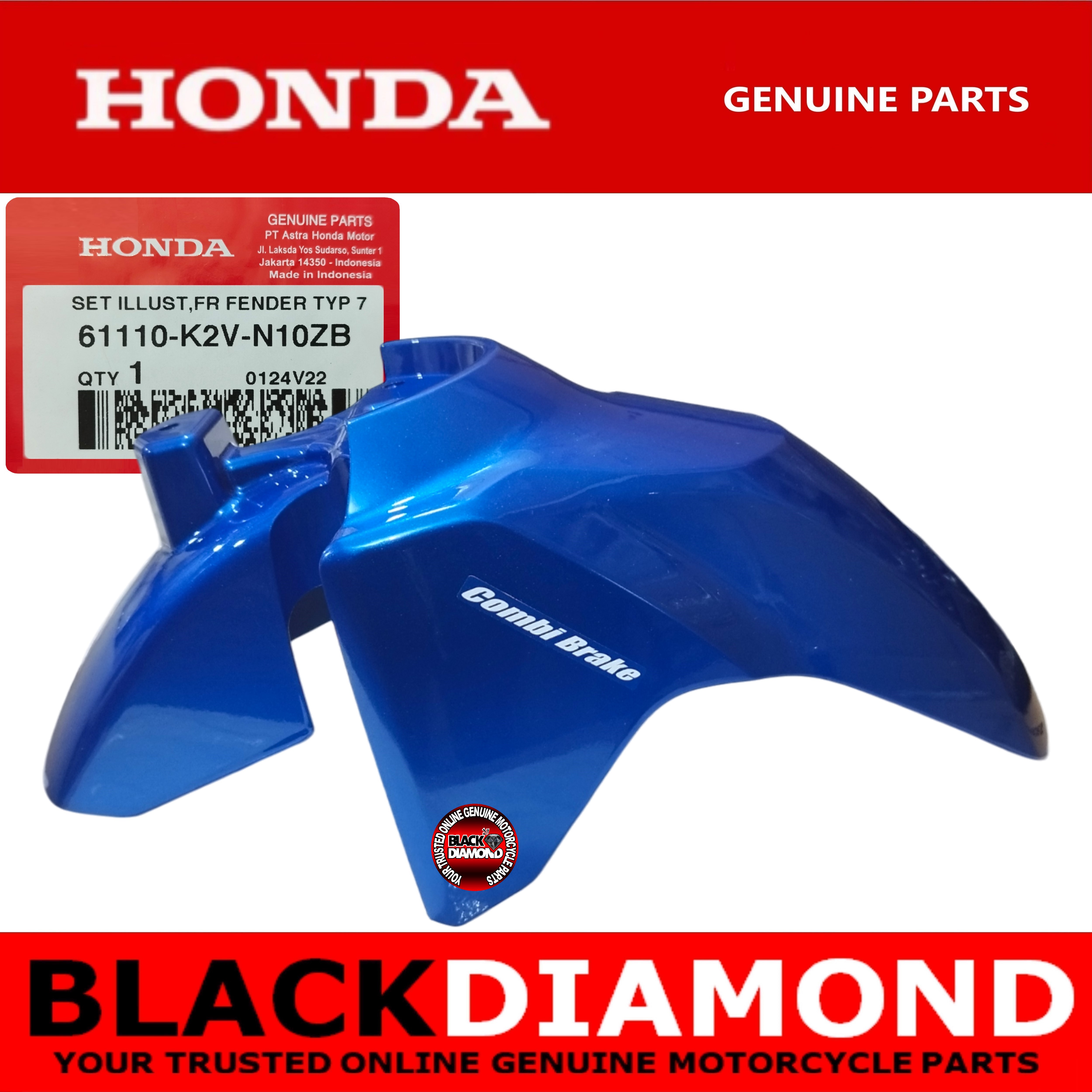 HONDA ホンダ純正部品 FENDER COMP*NH-1* 61100-MA6-010ZF HONDA 純正