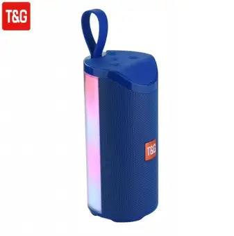 portable speaker with lights