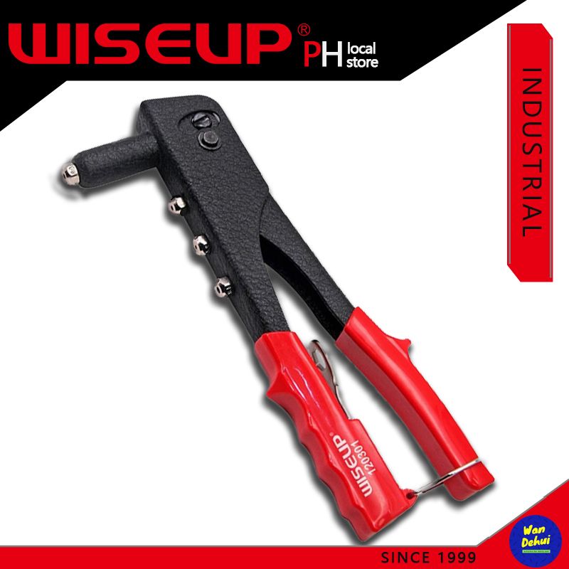 WISEUP 4 Conversion Head 10 Inch Original Riveter Tools Heavy Duty Hand ...