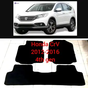 Honda Crv 2012 2016 1st And 2nd Rows Nomad Rubber Car Mat With