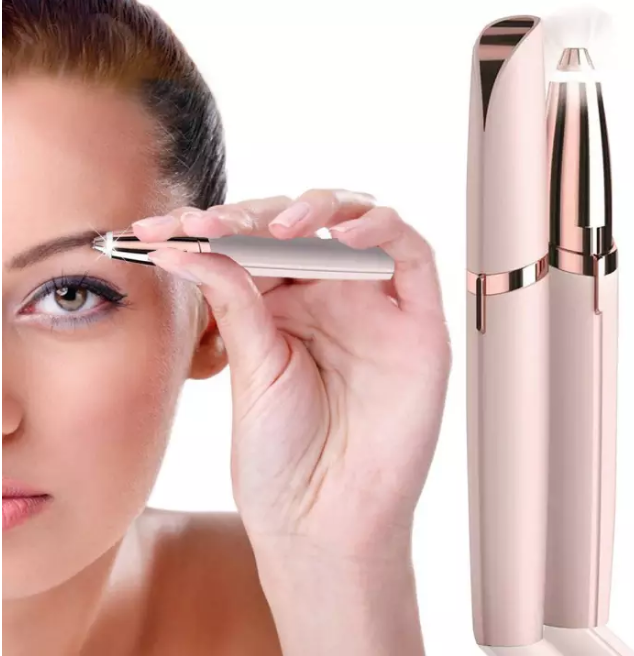 painless laser tip technology electric eyebrow hair removing pen