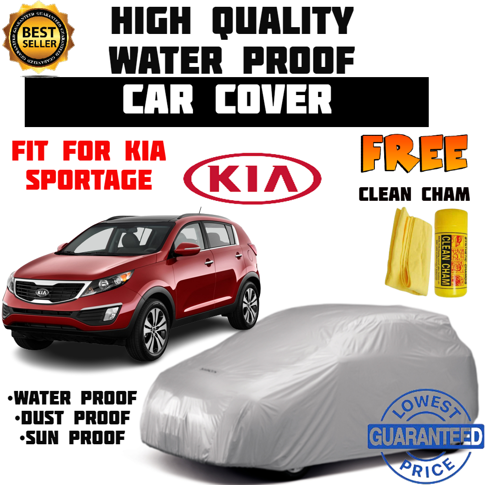 NEW! TP KIA SPORTAGE SUV Nylon Car Cover, Water Proof Protection From  Exposure To Sun, Dust, Polution With Free Clean Cham (COD)