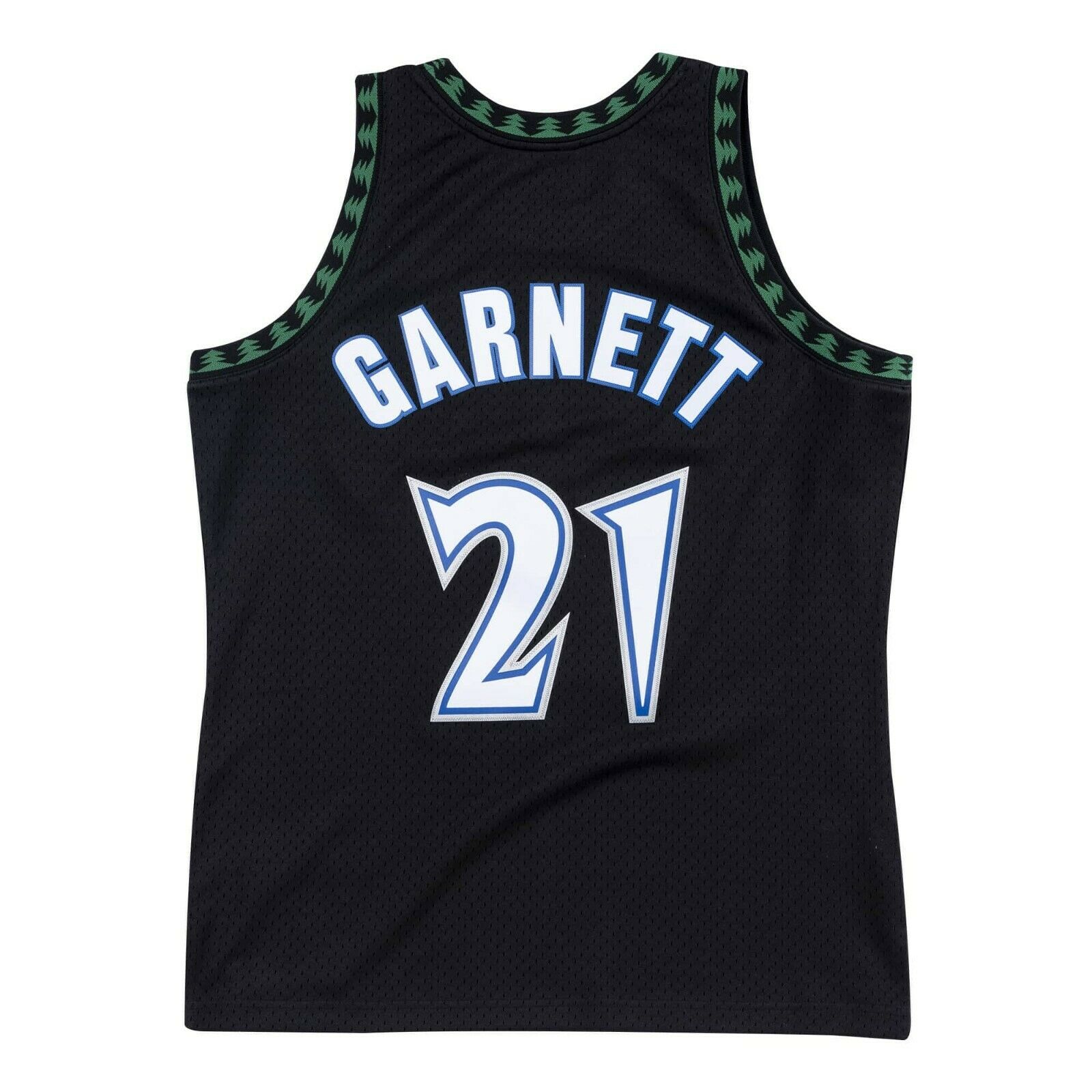 Mitchell & Ness Kevin Garnett #21 Minnesota Timberwolves NBA Name & Number  Tee Royal T-Shirt : : Everything Else
