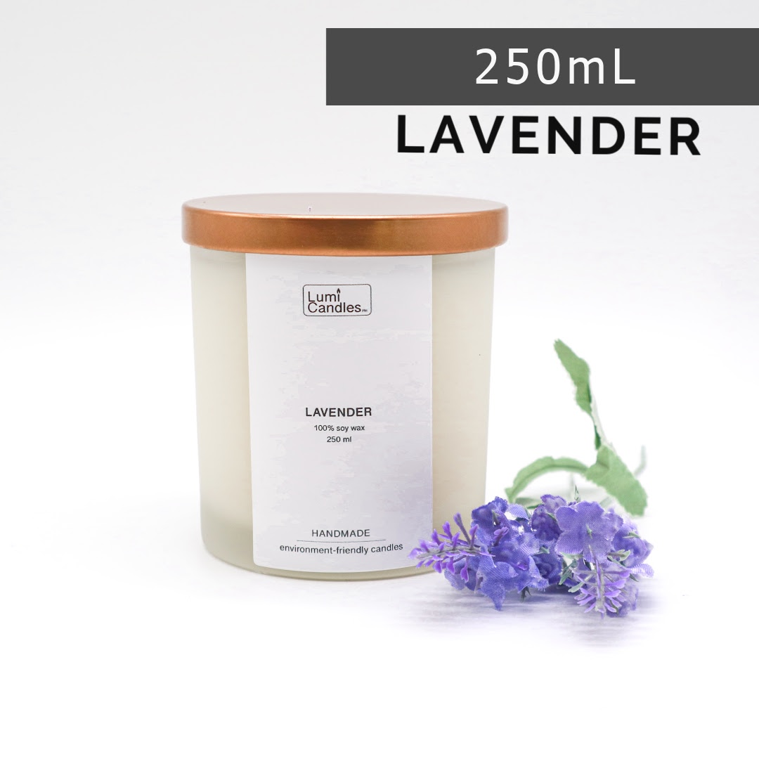 Lavender Aromatherapy Candle - Luxury Handmade Gifts