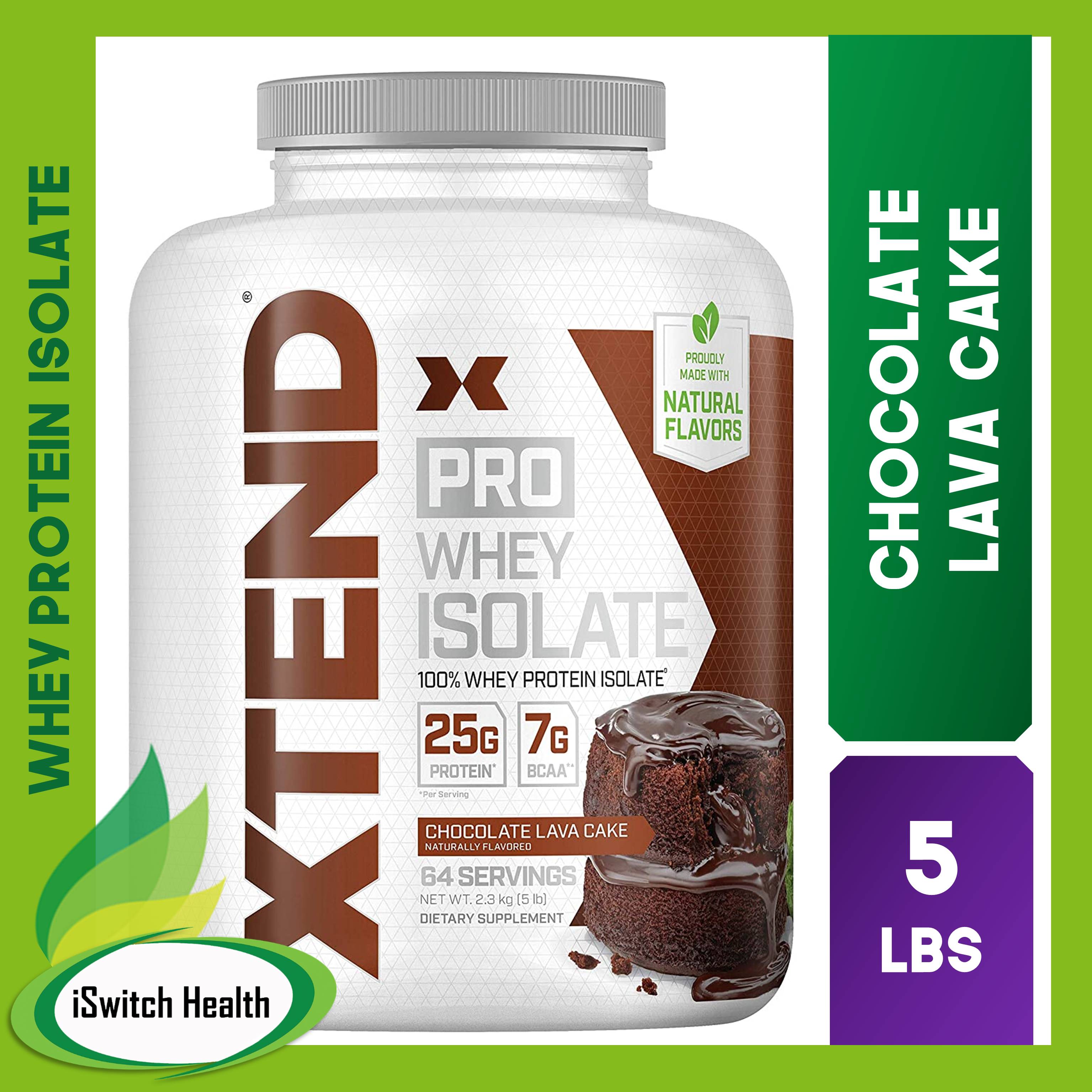 Scivation Xtend Pro Whey Isolate 5lbs Chocolate Lava cake Pure