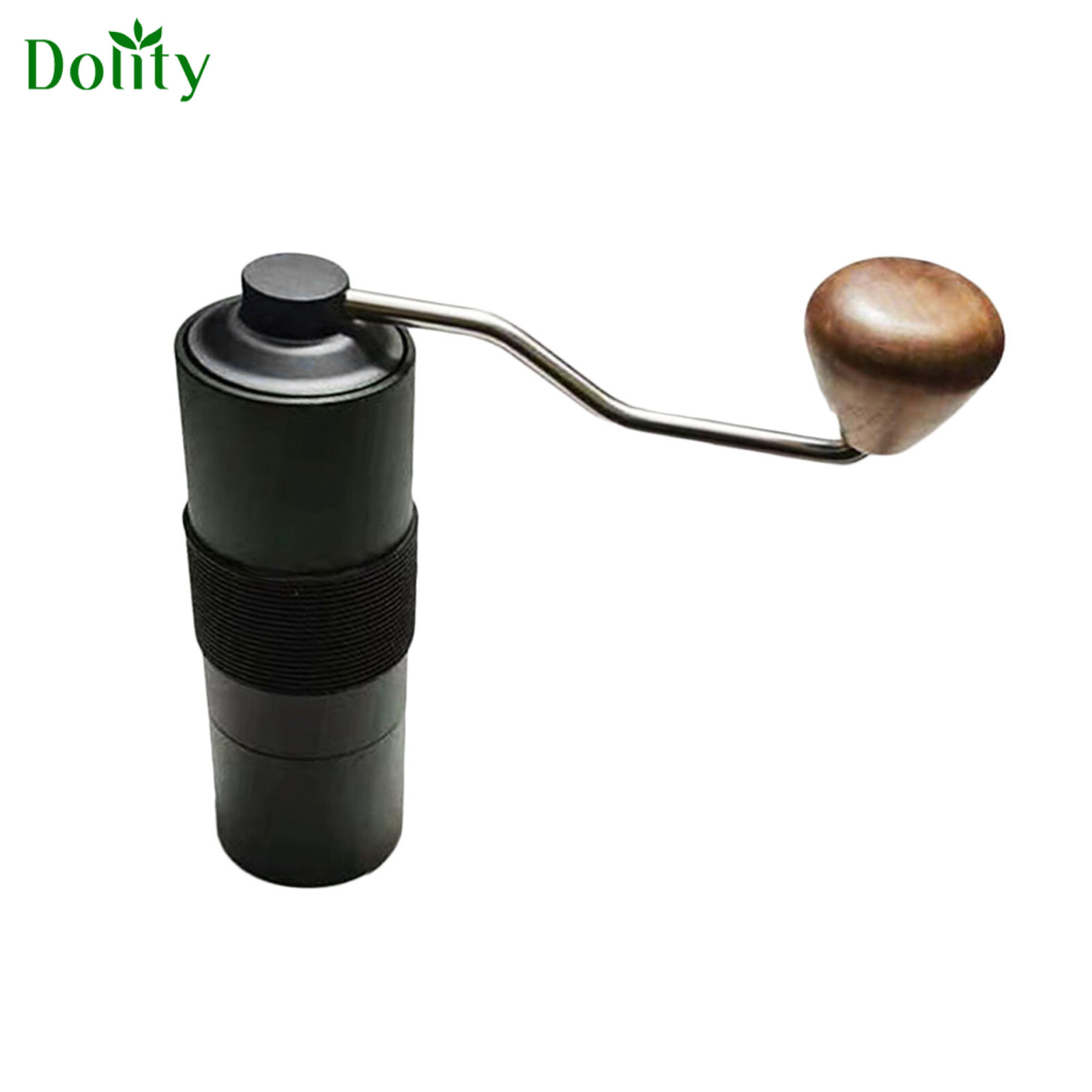 Dolity Portable Manual Coffee Grinder Handle Conical Burr Coffee