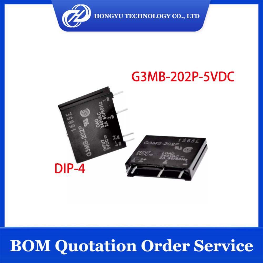 1 - 5 - 10 pcs/banyak g3mb-202p-5vdc g3mb-202p-5v g3mb-202p g3mb-202 solid state relay dc kontrol ac 220v saham