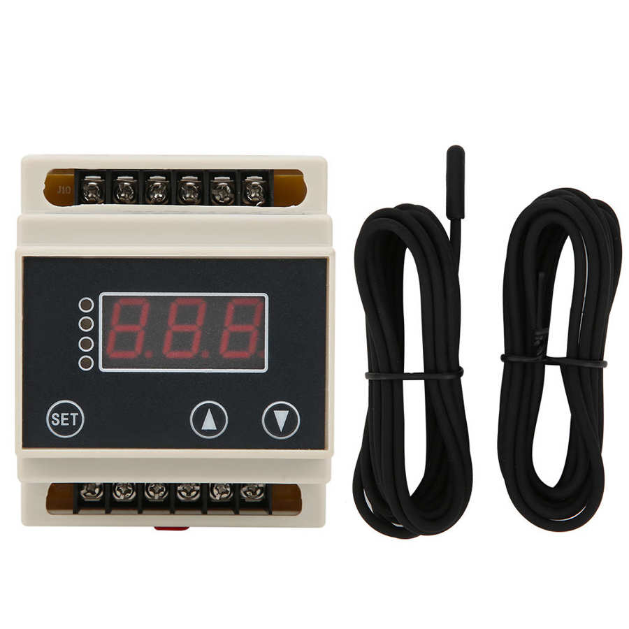 EW-802 AC220V Digital Solar Water Heater Thermostat Differential Solar Guideway Temperature Controller Accessory