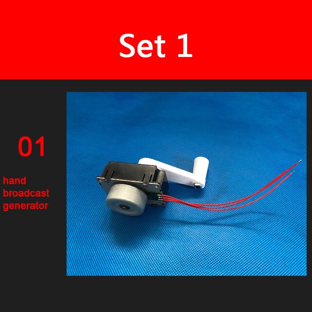 Mini Hand Crank Generator Outdoor Emergency Mobile Phone Charging Three