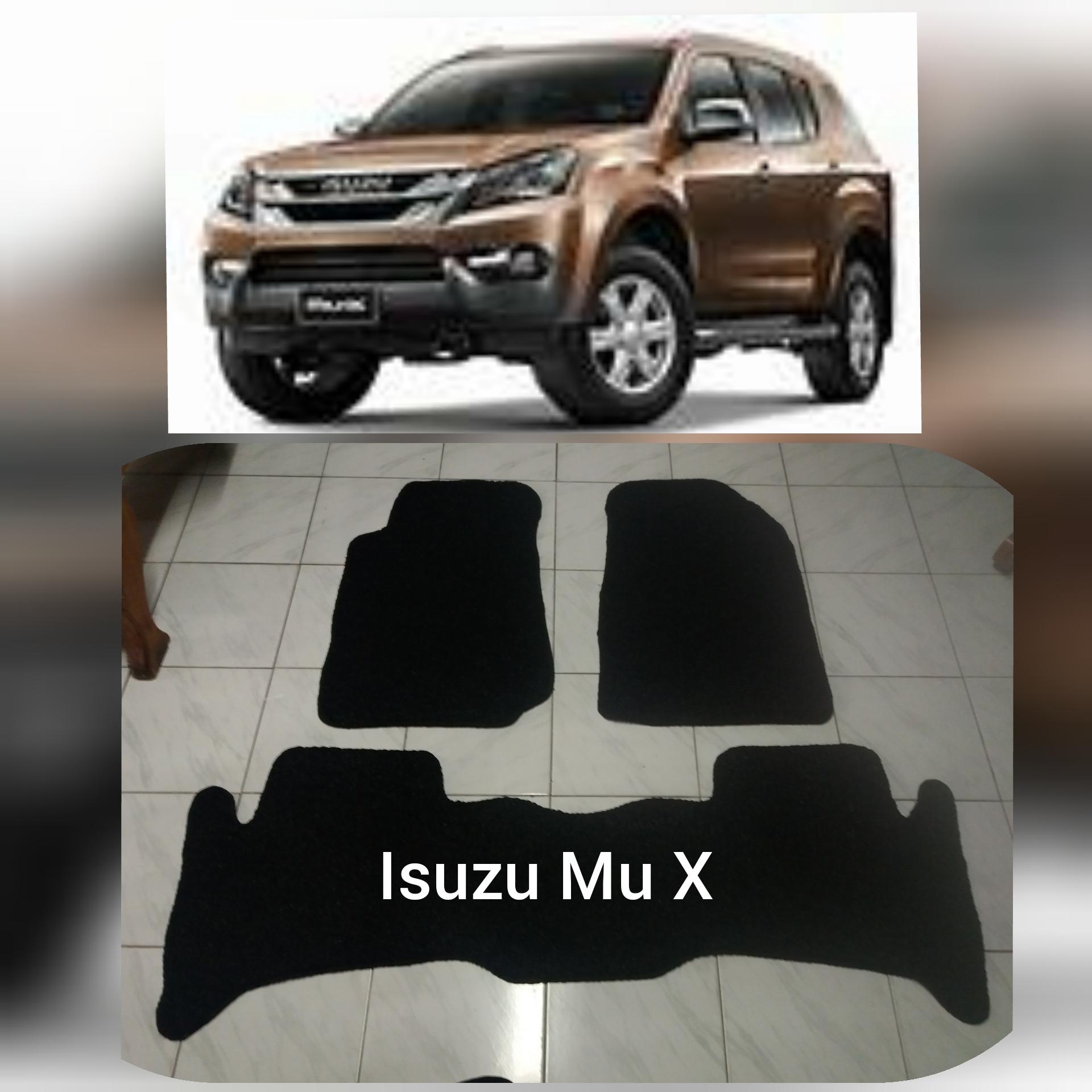 isuzu mux rubber floor mats