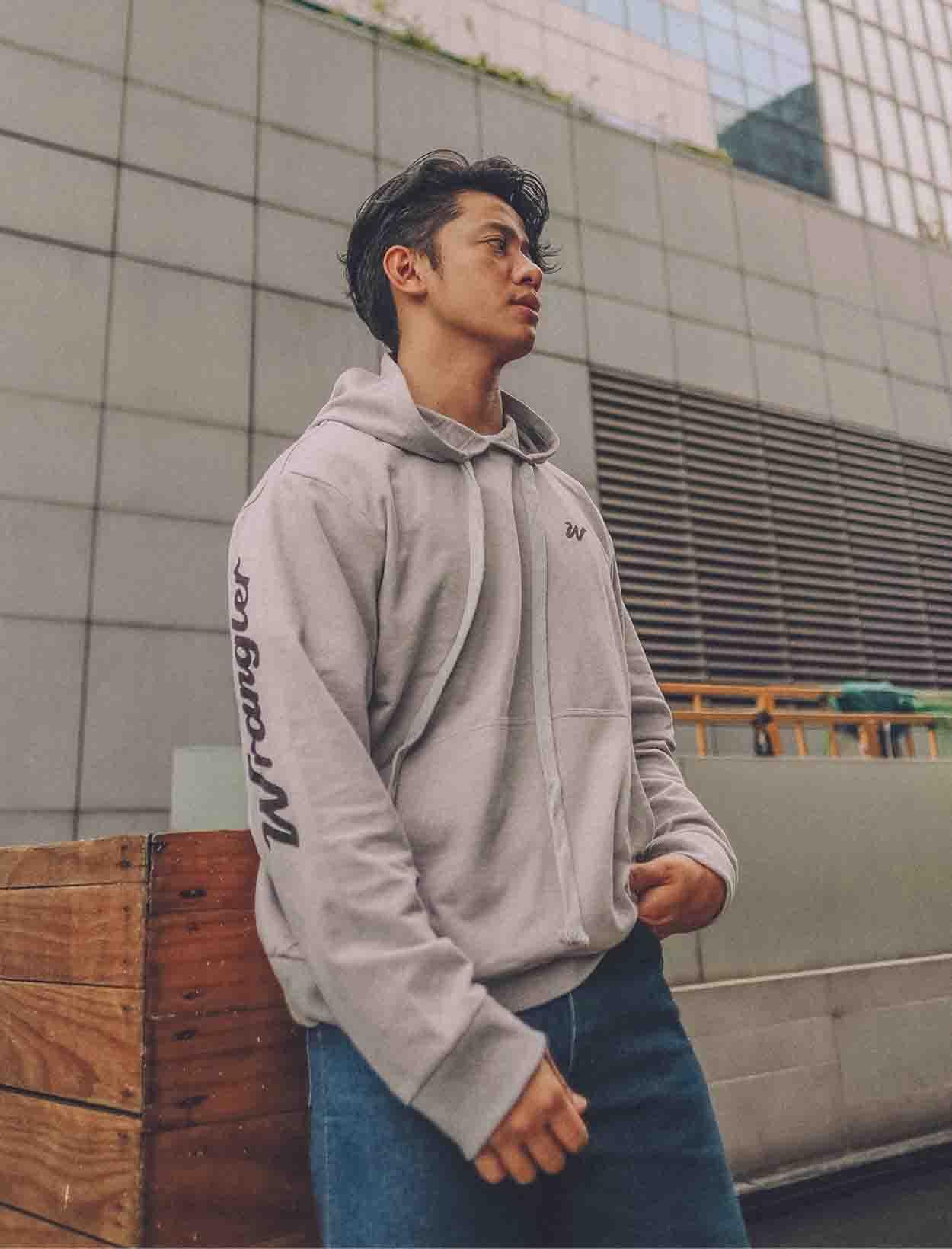 wrangler hoodie mens