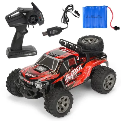 58679 2.4Ghz Remote Control Monster Truck with Rechargeable 4.8v (700mah) Battery Pack