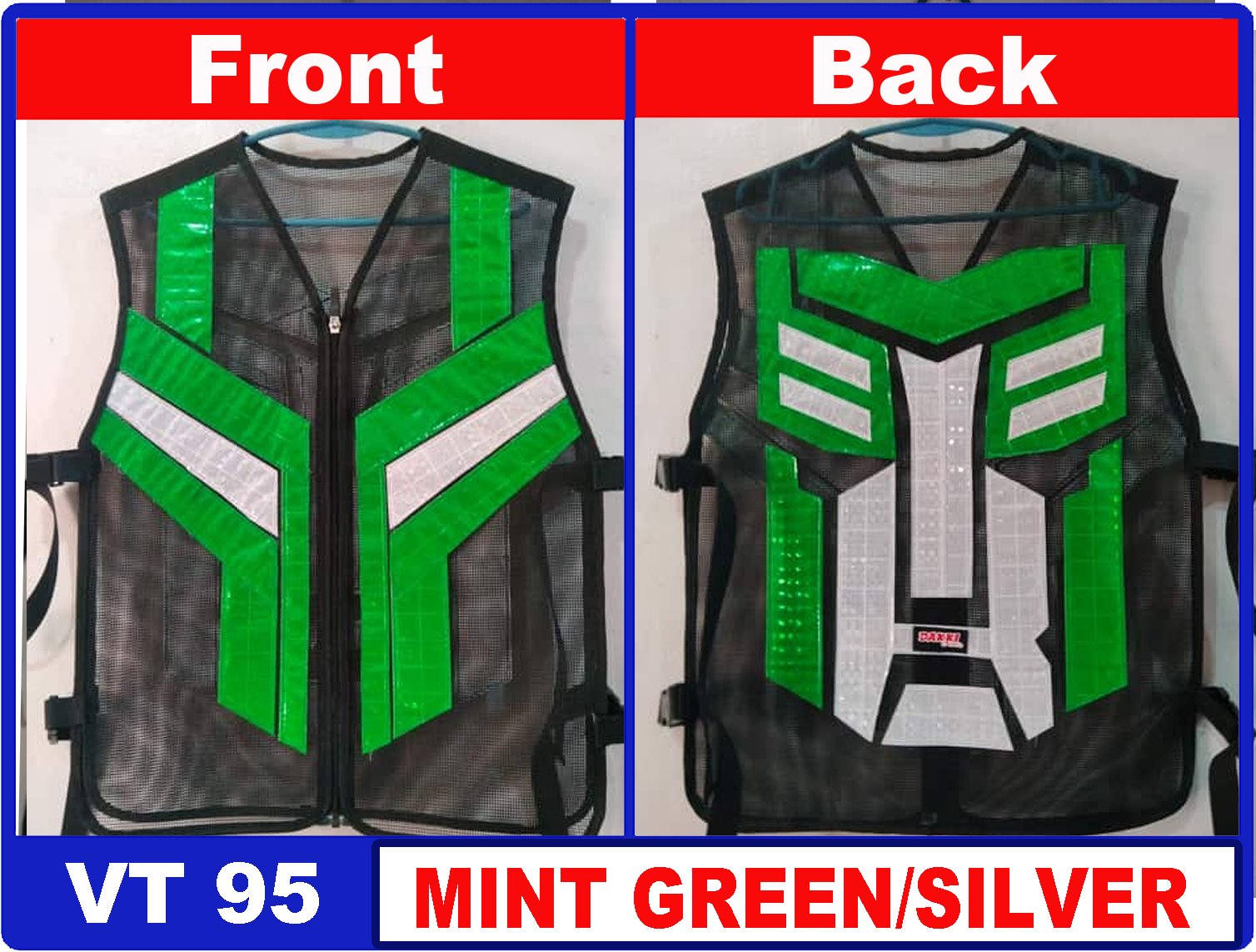 High Quality Motorcycle Rider Safety Vest Reflectorized Rider's Gear