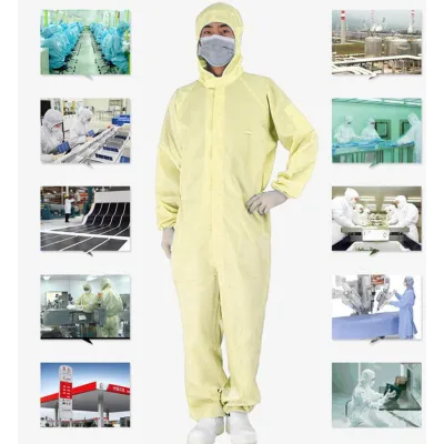 Rainny Coverall Chemical Hazmat Isolation Suit Disposable Protective Clothing New