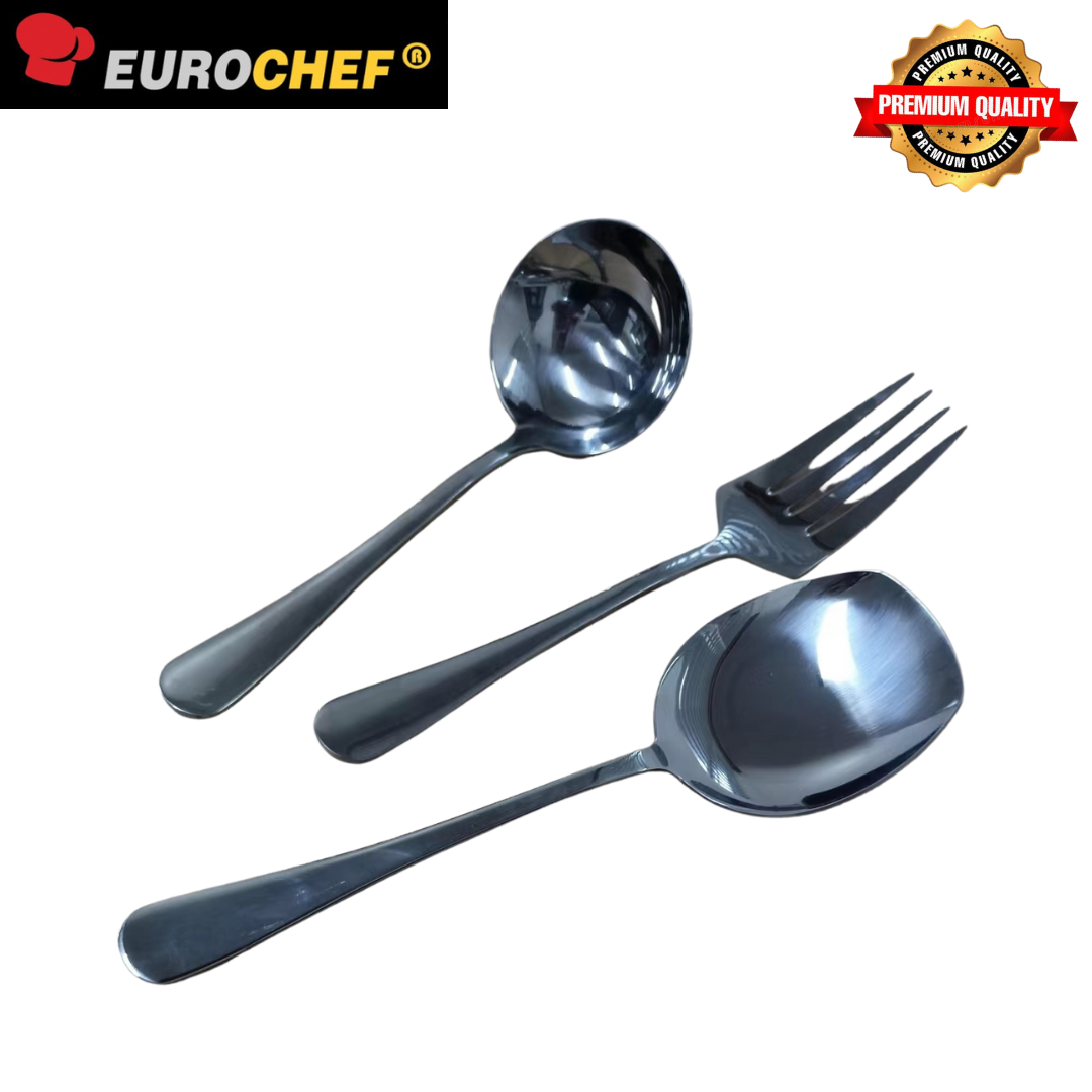 Eurochef Luxurious PVD Gold and Silver Stainless Steel S/S Serving Tool
