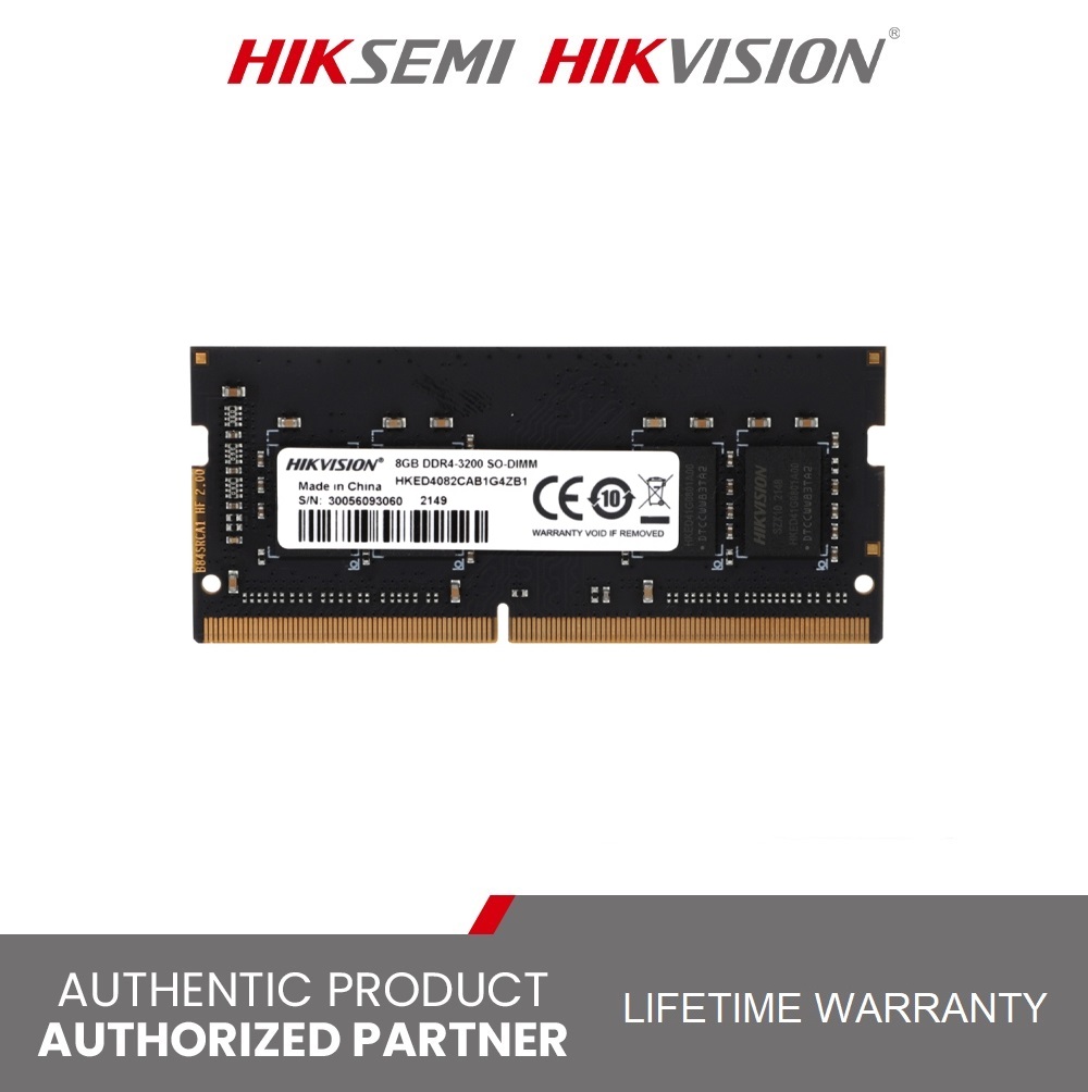 Hiksemi HKED4082CAB1G4ZB1 DDR4 3200MHz HS-SODIMM SODIMM RAM 8GB