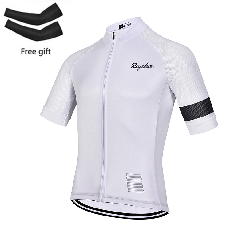 【In Stock】 powerband RAPHA Cycling Jersey white cycling jersey cycling
