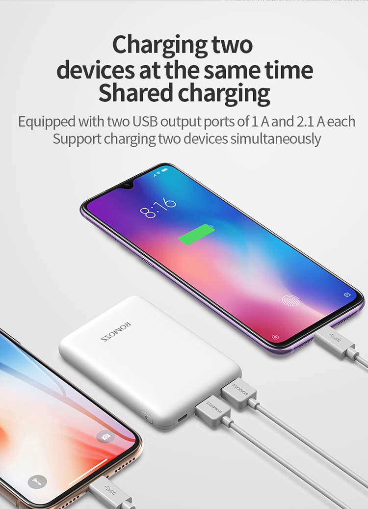 Romoss Pure 05 5000 mAh Sạc Dự Phòng Mini