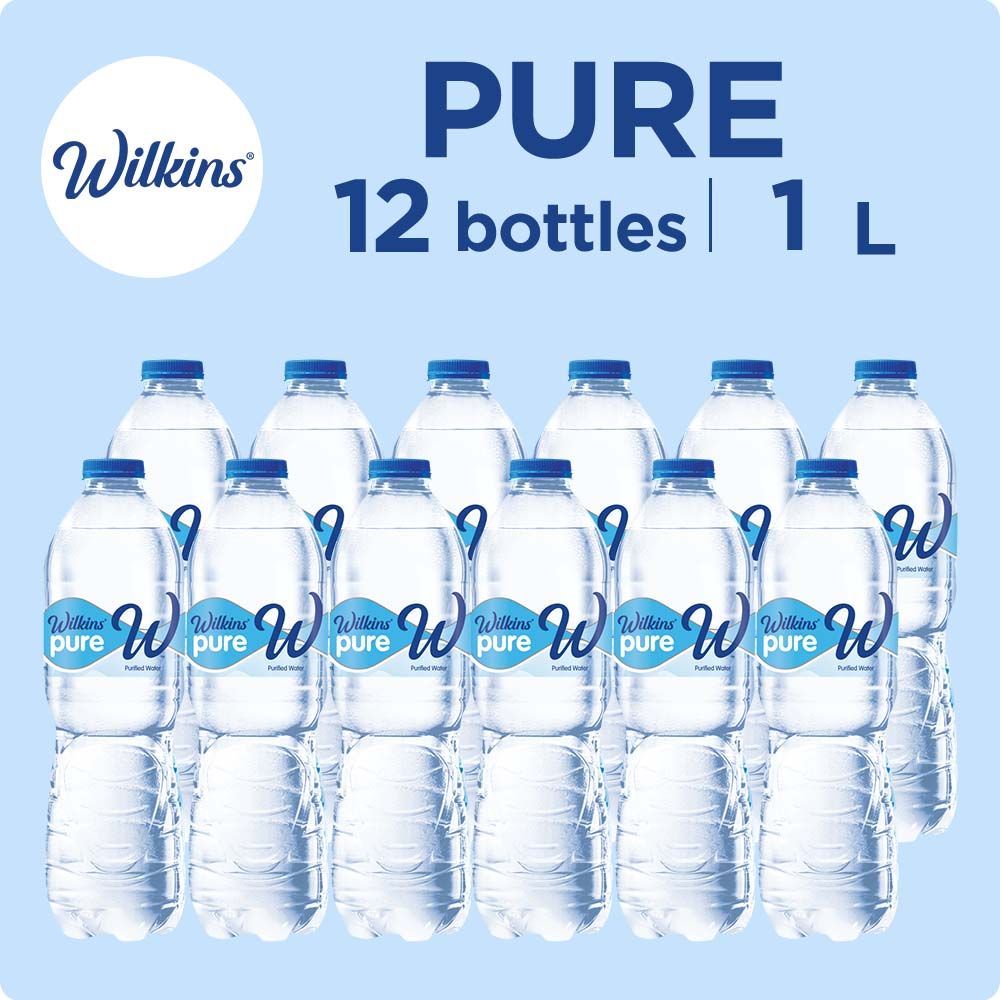 Wilkins Pure 1L - Pack of 12 | Lazada PH