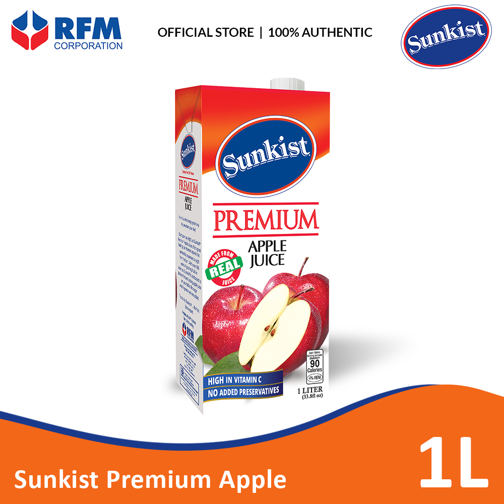 Sunkist Premium Apple Juice 1L Lazada Lazada PH
