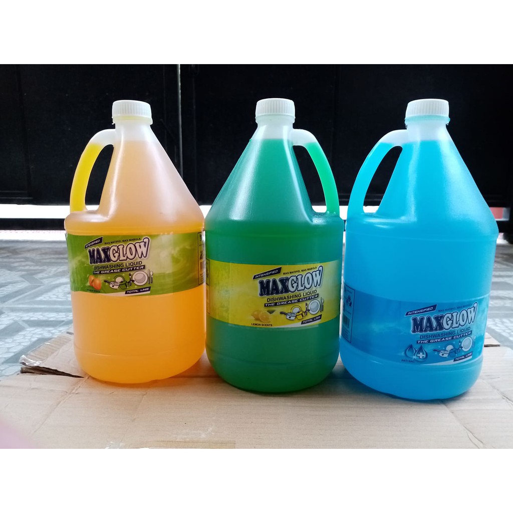 COD MAXGLOW Dishwashing Liquid 1 Gallon Lazada PH