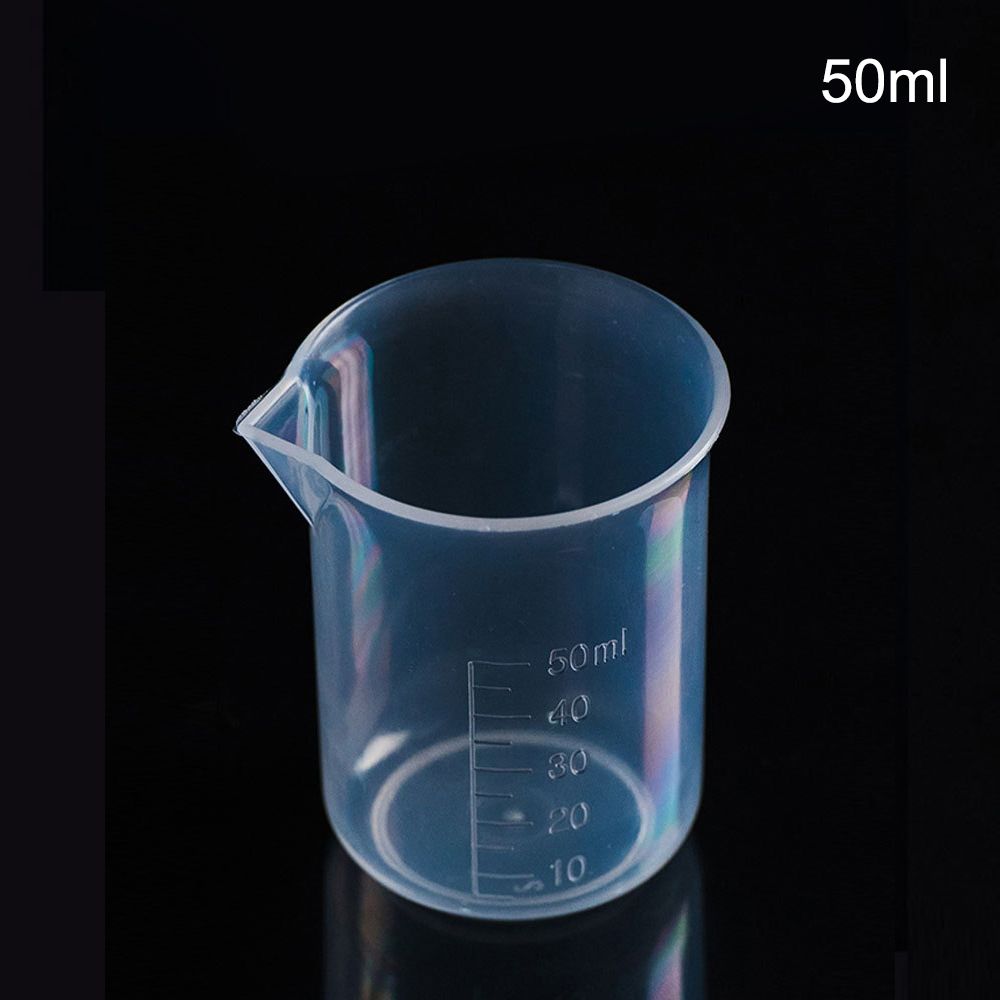 9QSS Chai nước Cốc chia độ Nhựa Đổ Vòi Đồ nướng Cốc trong suốt Ly đo lường Phòng thí nghiệm...