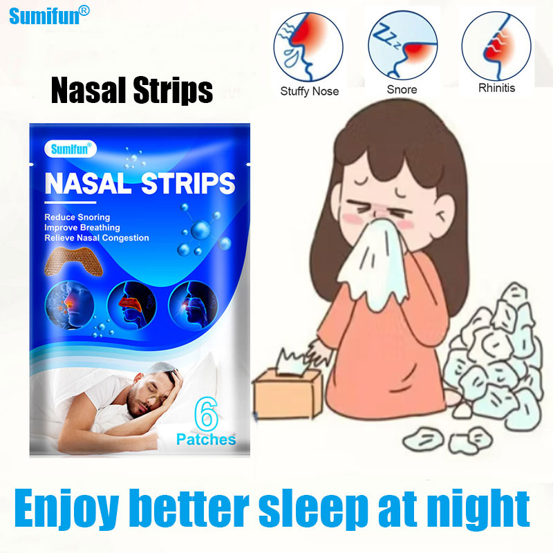 【Let the nose breathe again 】Sumifun Nose Nasal Strips Ventilation