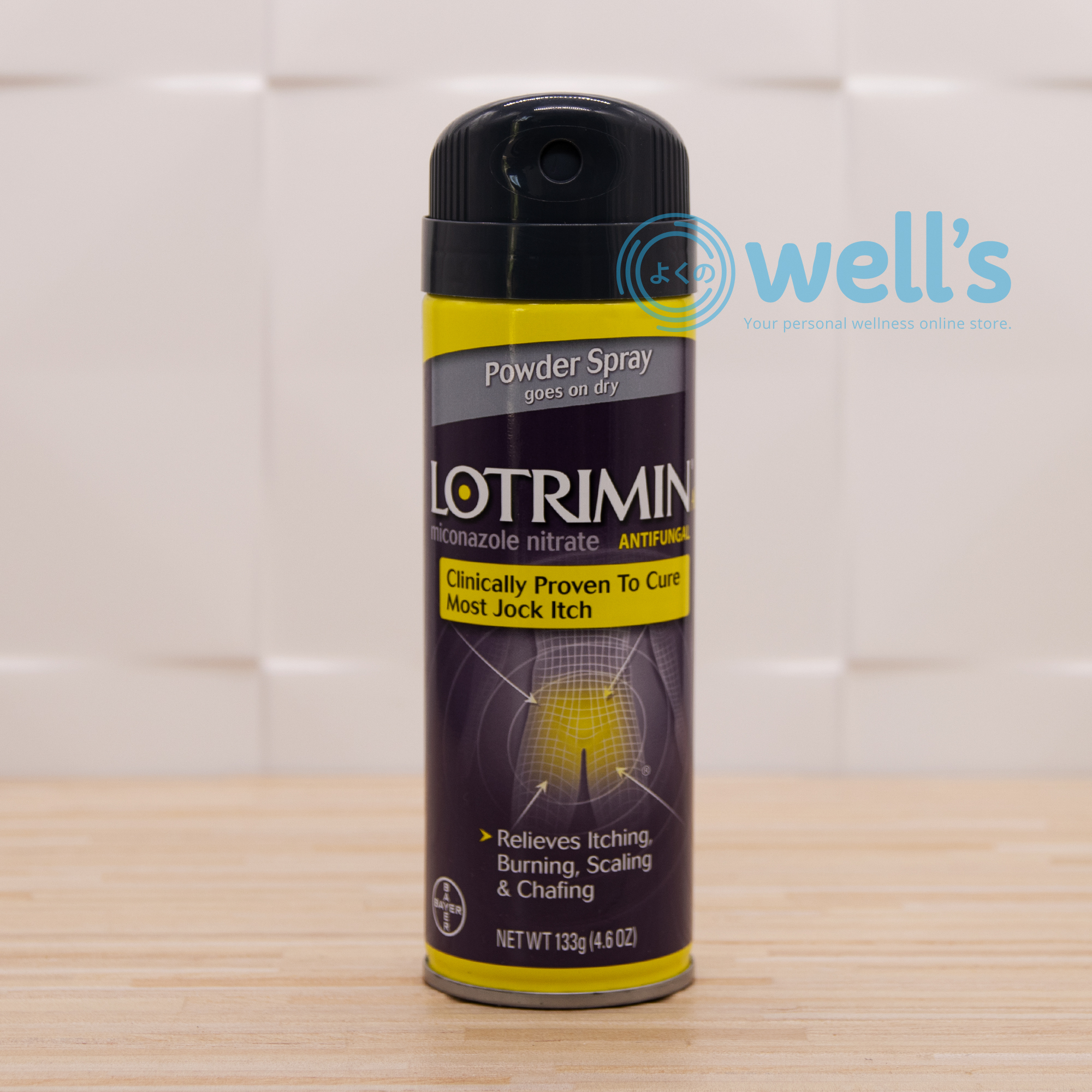 Lotrimin Antifungal Powder Spray Jock Itch Treatment. Stop Scratching