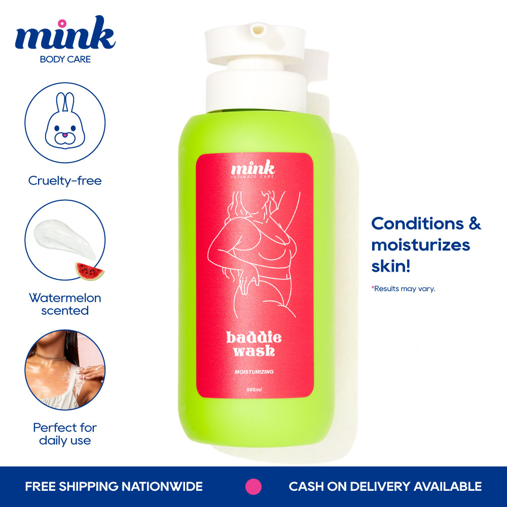 Mink PH Moisturizing Baddie Wash [Moisturizing Liquid Body Soap helps