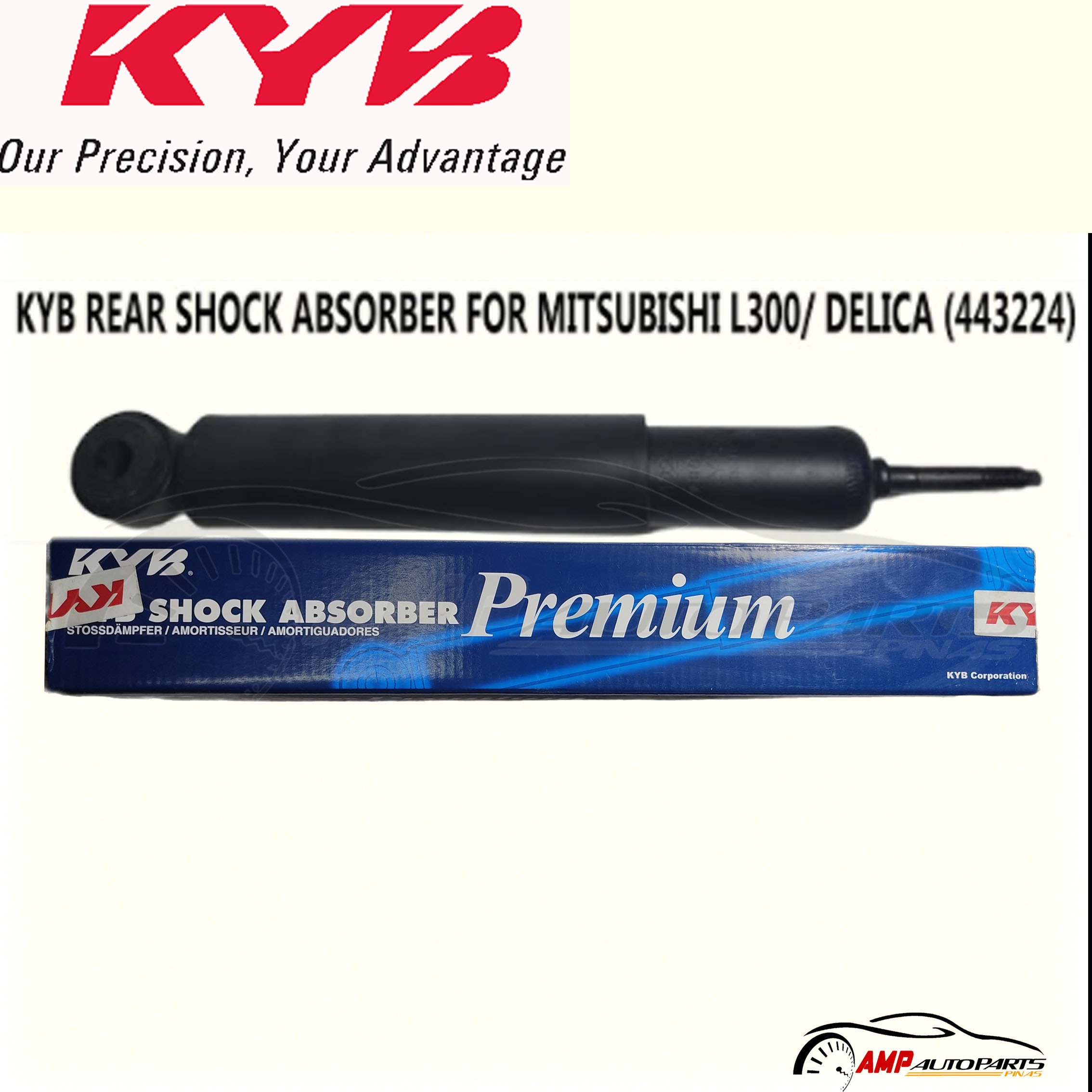 KYB REAR SHOCK ABSORBER FOR MITSUBISHI L300/ DELICA (443224) Lazada PH