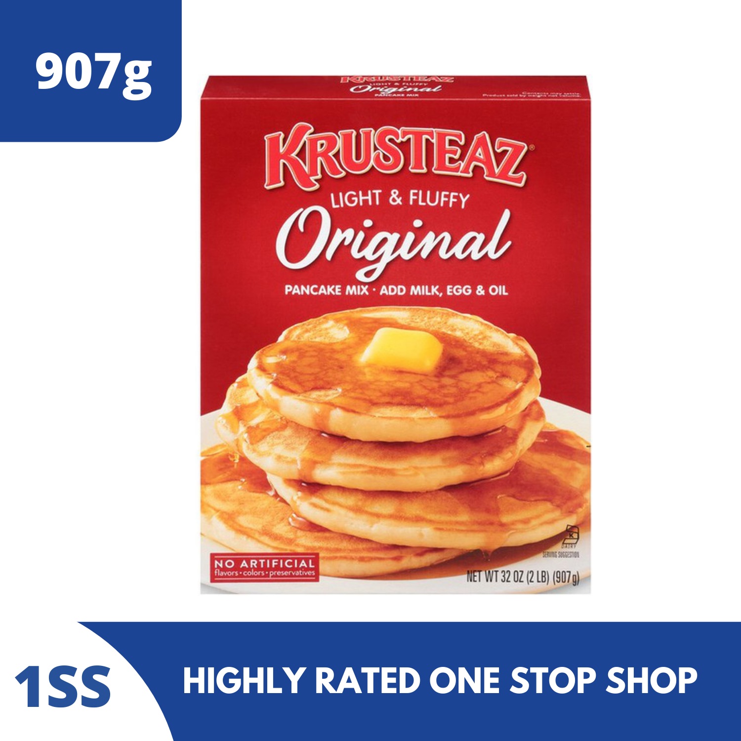 Krusteaz Light & Fluffy Original Pancake Mix 907g | Lazada PH