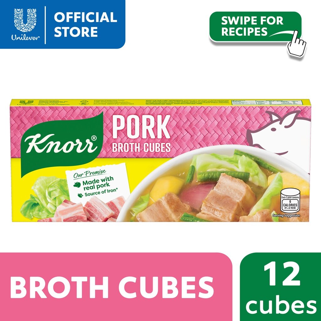 Knorr Cubes Savers Pork 120G Lazada PH